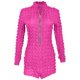 thumbnail image 1 of Gibobby pantalones de yoga 2023Cardigan ajustado con cremallera y cuello para mujer, mono Sexy a la moda(Rosa， S), 1 of 3
