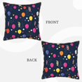 thumbnail image 3 of Kll Colored Balloons Decorative Throw Pillow Covers Velvet Soft For Couch Sofa Bedroom Living Room Outdoor -18"X18", 3 of 8