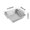 B #0, variant on Stainless Steel Grill Pan Basket | Non-Stick Vegetable Roaster for Even Heat Cooking | Easy Clean Barbecue Tool