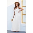 thumbnail image 5 of Vestido largo suelto sin mangas de verano para mujer Vestido largo casual con bolsillos Fokelyi FSHY034-497, 5 of 5