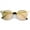 Gold-Tortoise / Pink Mirror, variant on sunglassLA Female Women's Matte Finish Horn Rimmed Round Flat Mirror Lens Cat Eye Sunglasses 49mm (Gold-Tortoise / Gold Mirror) - 49mm