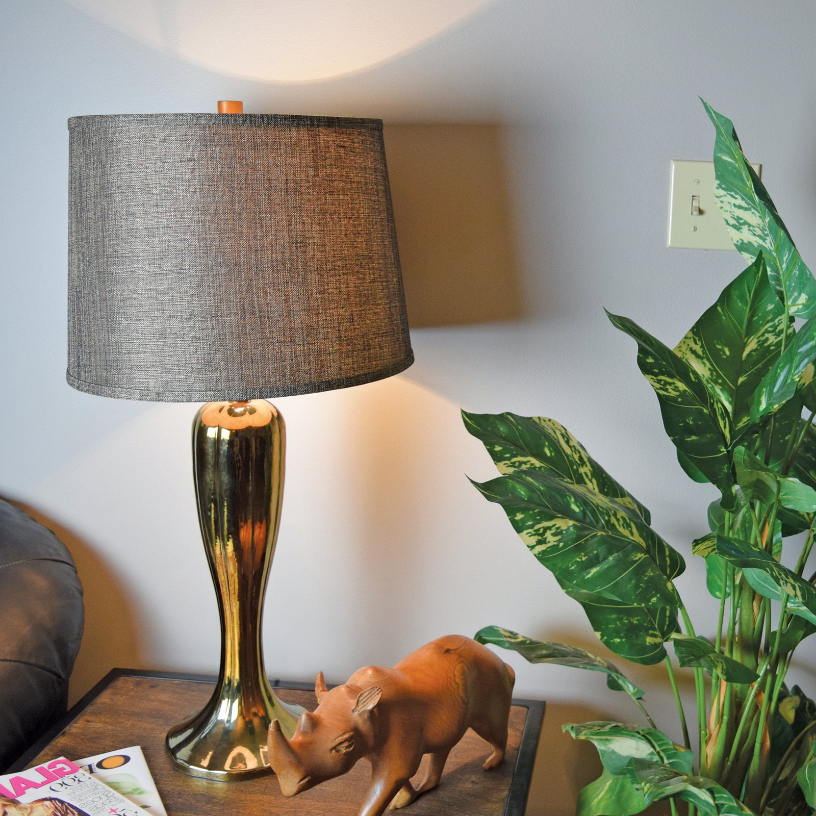 Kenroy Home Florian Table Lamp Golden