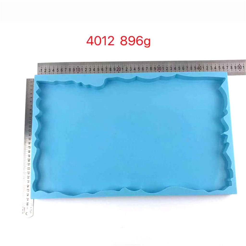 WINDLAND River Table Silicone Mold Large Irregular Rectangle Tabletop Molds Resin Epoxy Clay Craft DIY Ornament Jewelry Making