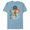Ocean Blue, variant on Guardians of the Galaxy Volume 3 Bowie Space Rainbow - Short Sleeve Blended T-Shirt for Adults - Customized-Ocean Blue