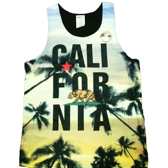 California Bear Graphic Tank Top