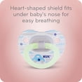 thumbnail image 5 of NUK Orthodontic Pacifier, 3-Pack, 18-36 Months, Assorted Colors, 5 of 9