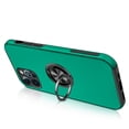 thumbnail image 2 of For Apple iPhone 14 PRO 6.1" CHIEF Oil Painted Magnetic Ring Stand Hybrid Case Cover - Dark Green, 2 of 6