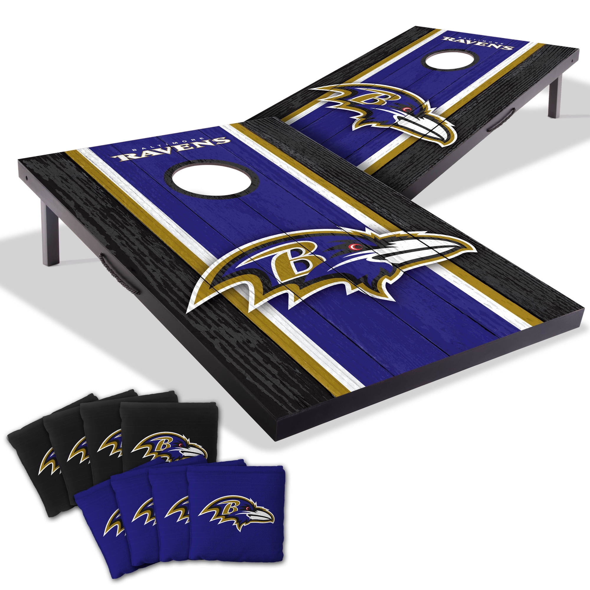 Baltimore Ravens 2x3 MDF Cornhole Game Set