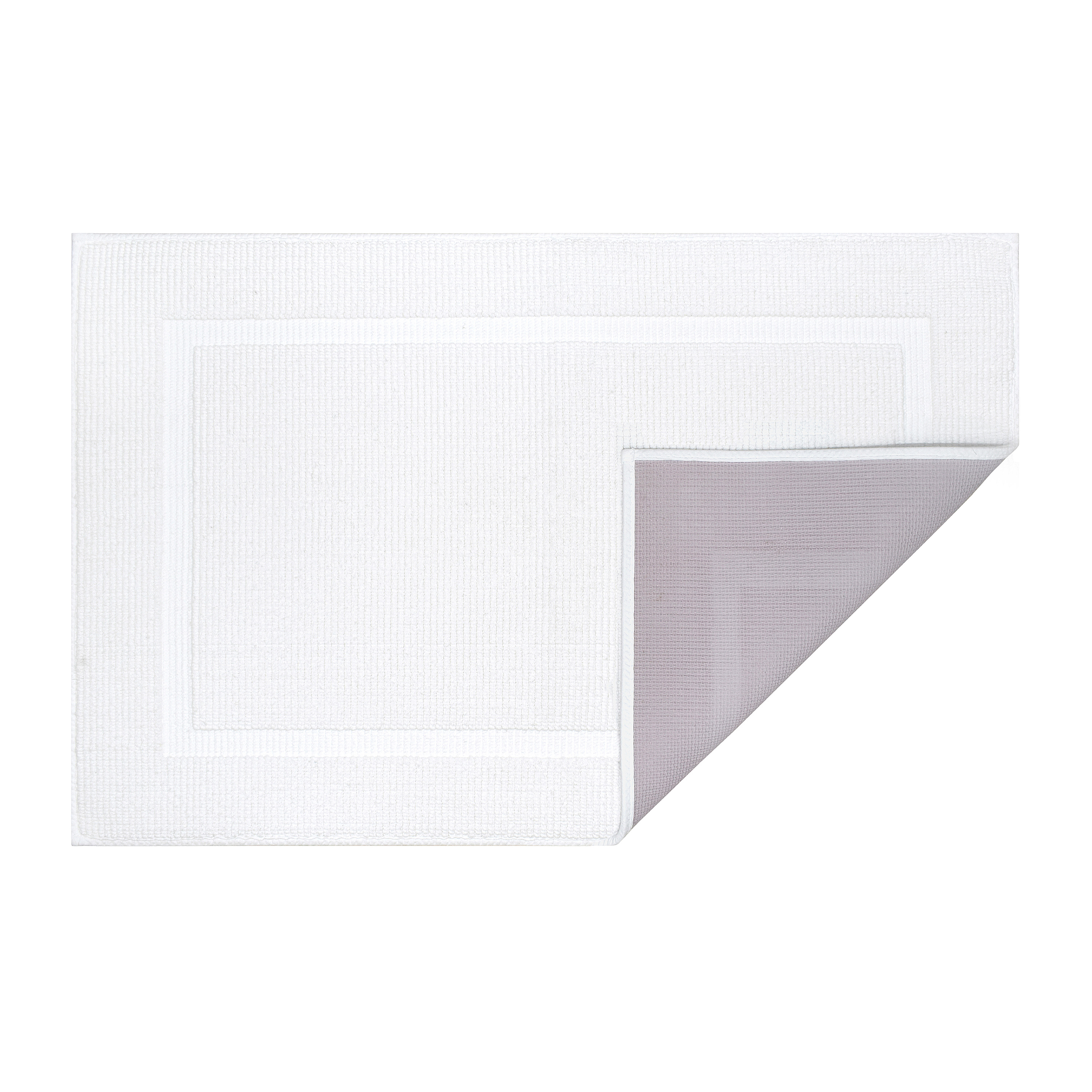 Better Homes & Gardens 2 Piece Cotton 20" x 30" Bath Mat Set, Arctic White