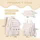 thumbnail image 2 of Girls Backpack, Kids Backpack for Girls with Anti-theft Back Pocket, Lightweight School Bookpack, Watrer Resistant, Bookbag for Elementary Primary Sch, 2 of 5