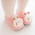 thumbnail image 6 of WOYY Girls Slippers Cartoon Soft Floor Sock Baby Prewalker Walking Shoes, 6 of 6
