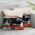 thumbnail image 3 of Orinice American Scene Painting Graphic Decorative Pillow Cover for Home 12x12in, 3 of 5