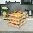 thumbnail image 6 of 100Fens Pasta Herb Drying Racks Wooden Food-Dryer Practical Kitchen Tool, 6 of 6