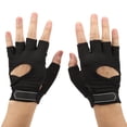 thumbnail image 1 of Breathable Workout Gloves, 1 Pair Non Slip Protective Gear Breathable Workout Gloves Riding Half Finger Gloves Women Weight Lifting Sport Riding Half Finger for Weightlifting, 1 of 7