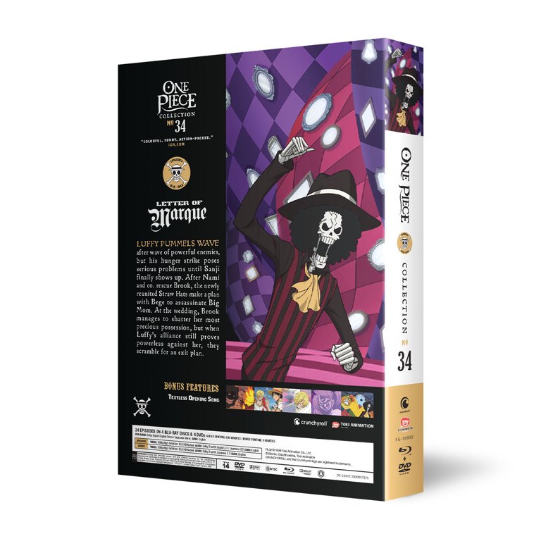 One Piece Collection 34 (Blu-ray + DVD) New - Walmart.com