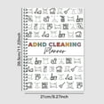 ADHD Cleaning Planner for Adults, Undated Daily Weekly Monthly Yearly ...