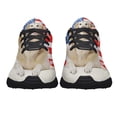 thumbnail image 5 of Golden Retriever Dog American flag Shoes Sneakers Black Size 5, 5 of 7