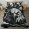 thumbnail image 2 of Lotusprinthandmade Patriotic America Flag Eagle Bedding Set (Made in Vietnam) (78x88), America Flag And Eagle Bedspread, Majestic Eagle And Flag Bedding Set, 2 of 5