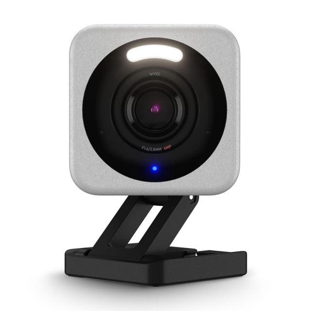Cámara de Seguridad Wyze Cam v4 2K HD Wi-Fi para Interior y Exterior - Gris