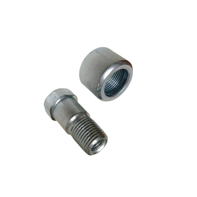 Ruiboury Hydraulic for Jack Coupler Fitting High Performance Hydraulic Coupling Connector Female Female