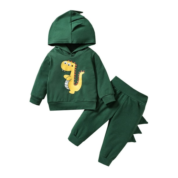 Sunisery Newborn Baby Boy Dinosaur Costume 3D Hoodie Long Sleeve Top