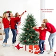 thumbnail image 5 of Gymax 6 FT Artificial Xmas Tree w/ 778 PVC PE Branch Tips 240 Warm White LED Lights, 5 of 9