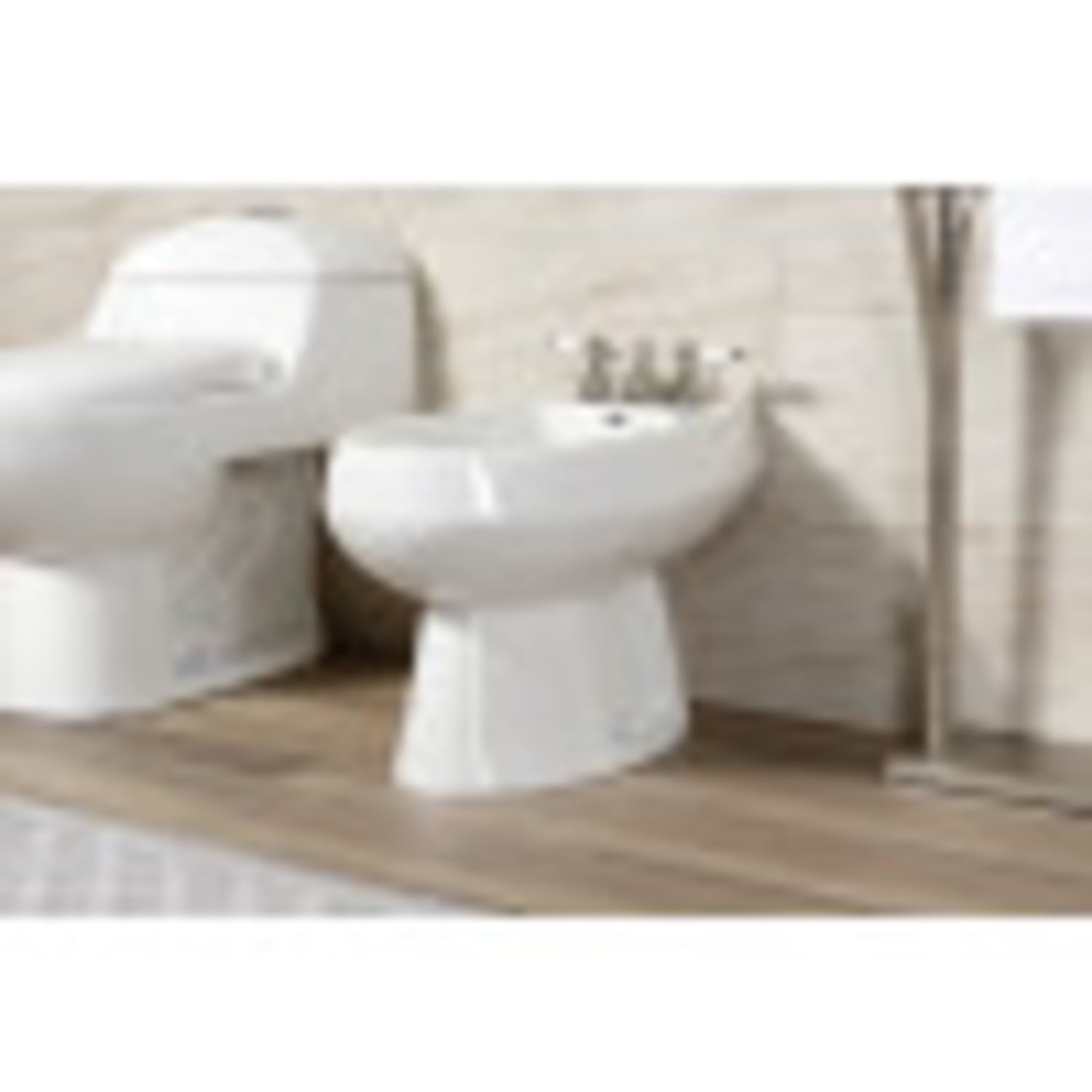 Kingston Brass KB328PL Victorian Three-Handle Bidet Faucet, Brushed Nickel