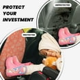 thumbnail image 4 of Fuzoiu Beautiful Corals Print 2 Pack Kick Mat Back Seat Protector With 3 Storage Pockets, Universal Car Seat Back Organizer For Kids Pets, Waterproof Backseat Protector For Most Car, 4 of 8
