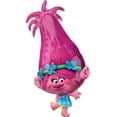 thumbnail image 2 of Mayflower Products NEW TROLLS POPPY 2nd Birthday Party Supplies And Balloon Bouquet Decorations, 2 of 7