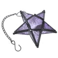 thumbnail image 2 of Farol colgante de estrella decorativo, portavelas de cristal para decoración del hogar, jardín y patio, 2 of 8