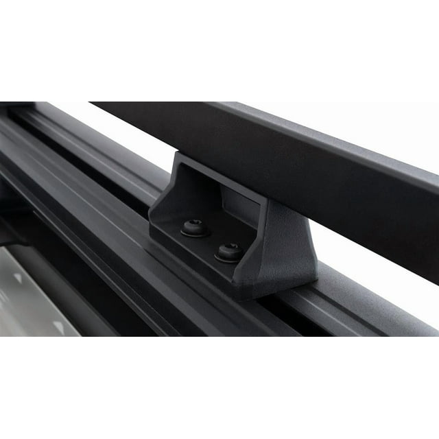 Rhino-Rack USA Roof Rack Platform Rails 53147 Pioneer; Use With 52112 Rhino Rack Pioneer Platform; Aluminum; Black; 36.5 Inch Length; With Hardware