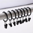 thumbnail image 6 of Promotion Clearance High Quality 10 Pcs Polished Stainless Steel Ball Shower Curtain Rings Clips Curtain Hooks, 6 of 6
