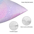 thumbnail image 3 of Honeii Rainbow Print Throw Pillow, Square Decorative Pillow Forms Soft Fluffy Plump Pillow Decorative Pillow Inserts,Couch Pillows-16"x16", 3 of 7