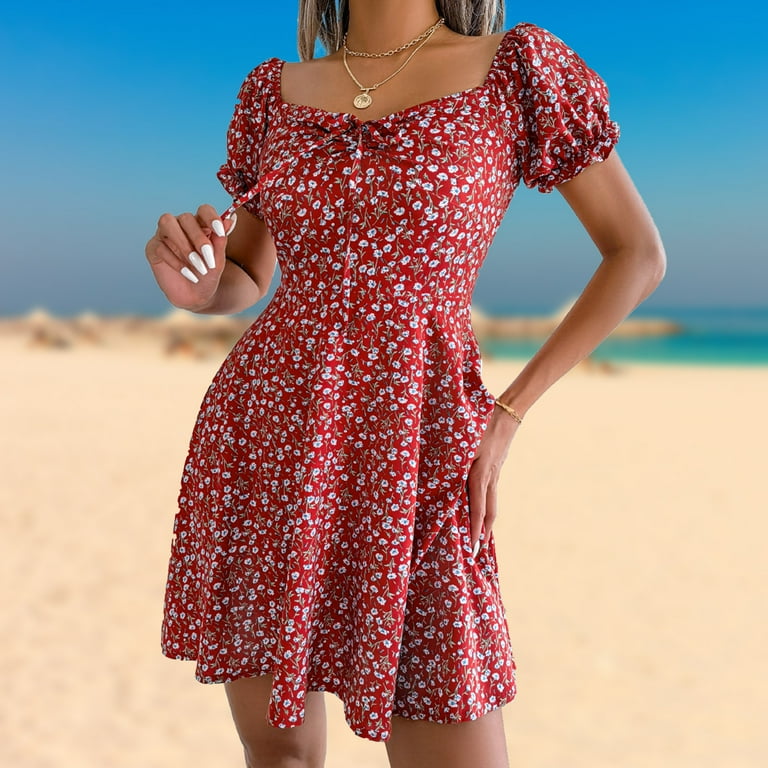 Floral dress top for christmas party