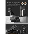 thumbnail image 4 of VRS Design Phone Case for iPhone 14 Plus, [Damda Glide Hybrid] Premium Sturdy Semi Auto Card Wallet Case with Kickstand (Groove Black ), 4 of 9