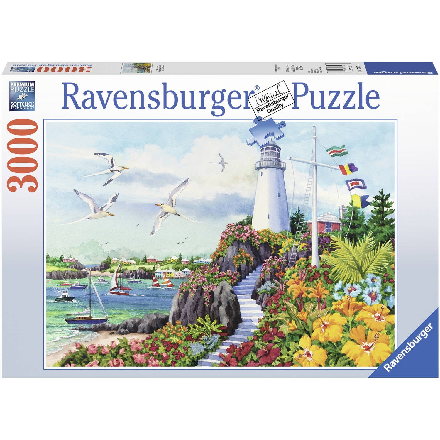 Badly climb Exclamation point Ravensburger - Costal Paradise - 3000 Piece Jigsaw Puzzle - Walmart.com
