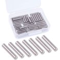 thumbnail image 1 of Glarks 50-Pieces 5x25mm Dowel Pin Stainless Steel Shelf Support Pegs Pin Rod Fasten Elements, 1 of 6