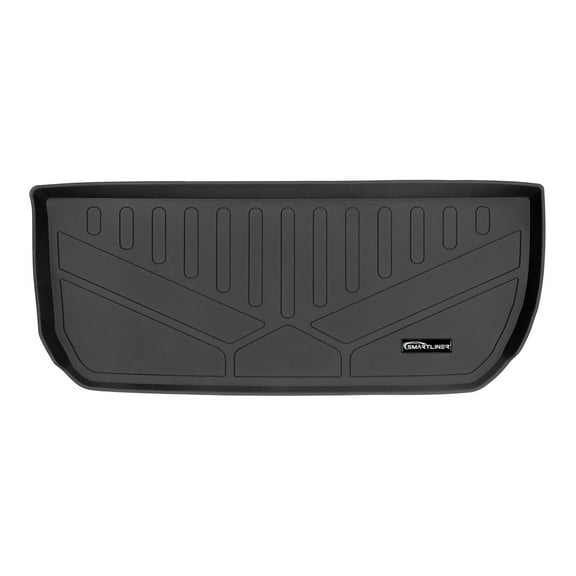 SMARTLINER Cargo Custom Fit Floor Liners Compatible with 2009 - 2017 Chevrolet Traverse (Gasoline | Fits behind 3rd Row)