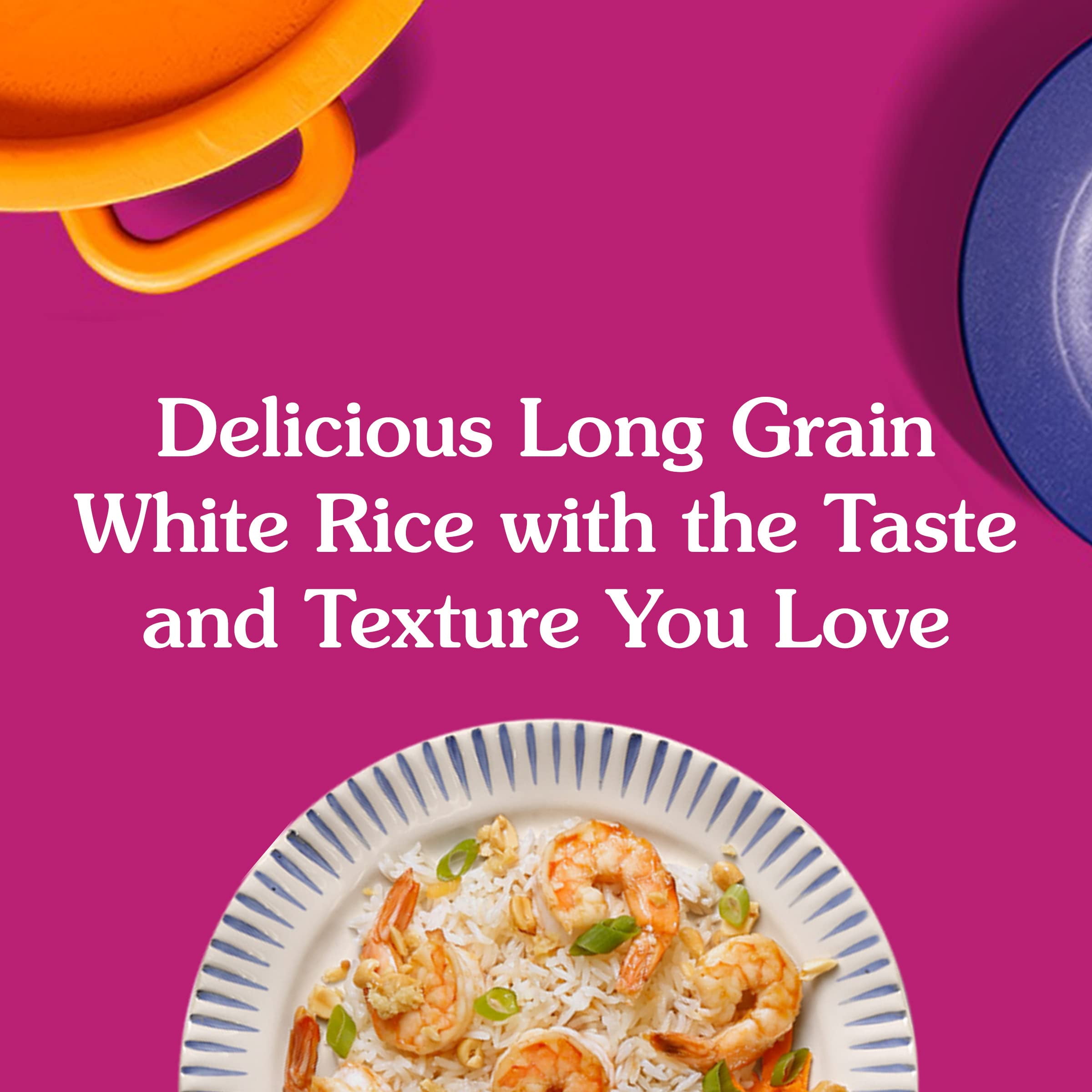 Ben's Original Ready Rice Long Grain White Rice Easy Dinner Side (Pack of 32)