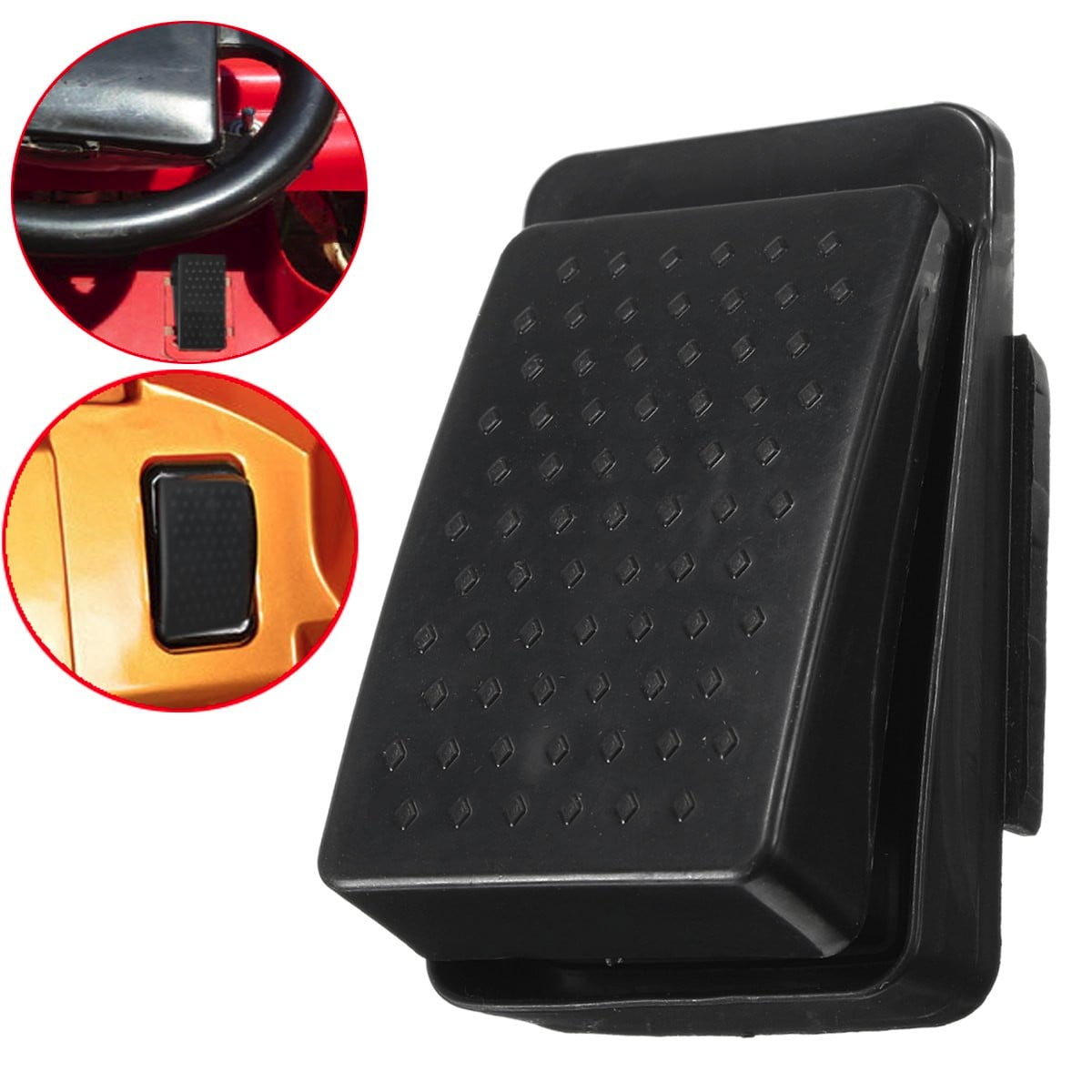 Fußpedal-Steuerung Für Kinder-Elektroautos - 6/12V Reset-Schalter In Rot