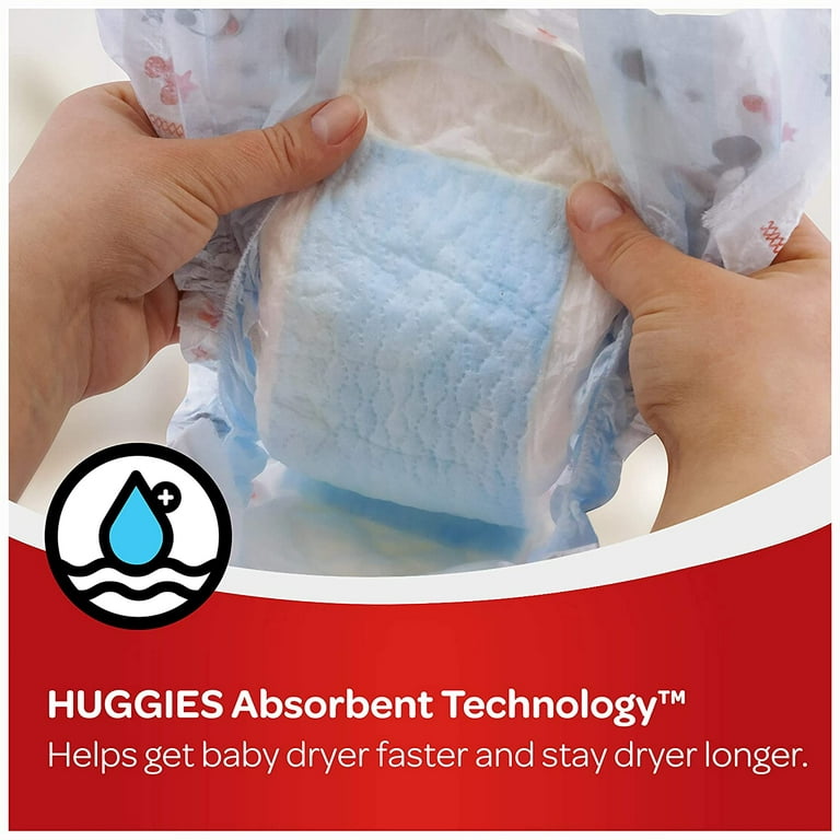 Huggies Snug & Dry Baby Diapers, Size 6, 35 lbs & up - 19 ct