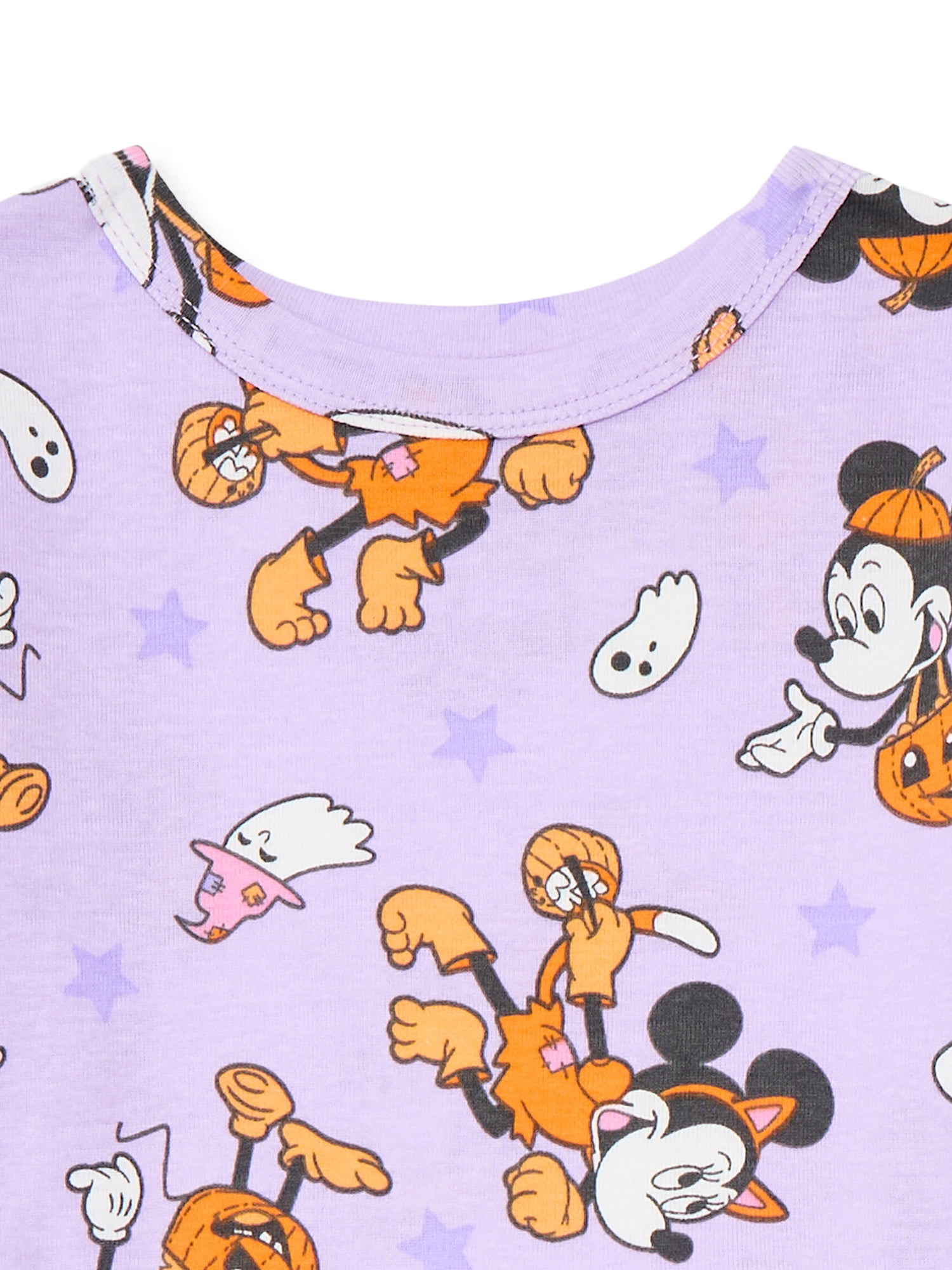 License Halloween Kids Short Sleeve and Pant Pajama Set, Sizes 4-10