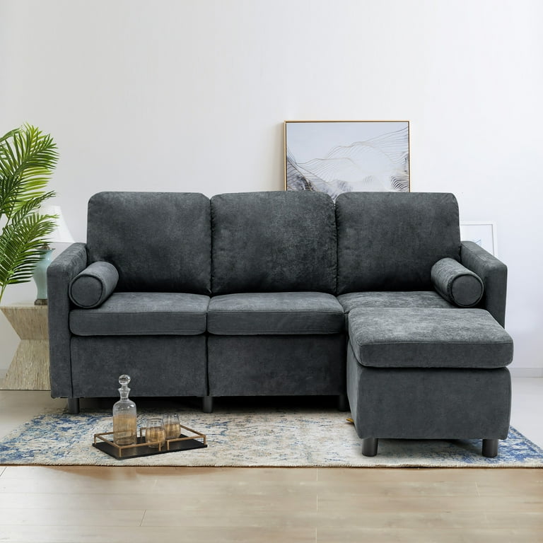 Costway convertible store sectional sofa