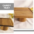 thumbnail image 2 of MOVTOTOP Wooden Donut Stand 1Set Square Shape For Kitchen Use 6x6x3.7in, 2 of 7