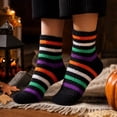 thumbnail image 6 of Soft Halloween Crew Socks for Women, Thick Warm Winter Novelty Sock, Boo Basket Stuffers, Cute Funny Cozy Fall Holiday Casual Socks, 6 of 6