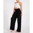 thumbnail image 6 of SOMER Women's Wide Leg Palazzo Lounge Pants with Pockets Light Weight Loose Comfy Casual Pajama Pants, 6 of 10