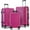 Rose Red, variant on ALEX VANDO Traveler Luggage Sets On Clearance Suitcase With Wheels For Women Men 3pcs Set Carry on Luggage for Airplane Rose Red (20"/24"/28")