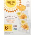 thumbnail image 4 of Almond Flour Crackers, Black Cracked Pepper, Gluten Free, Flax Seed, Sunflower Seeds, Corn Free, Good for Snacks, Made with whole foods, (Packaging May Vary), 4 of 5