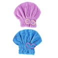 thumbnail image 1 of Lnjbabao 2 Toallas De Microfibra Para Secar El Cabello, Gorro De Secado De Cabello Ultra Absorbente, Toalla Turbante Para El Cabello Con Lazo Para Mujeres, Adultos O Niñas Para Secar El Cabello, 1 of 5