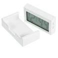 TUIBELYN Small Digital Clock Stick On Clock Truck Dashboard Clock